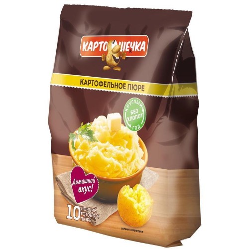 Картофельное пюре Картошечка, 250г, 8 шт/уп