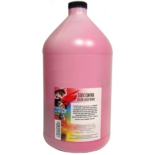 Тонер Static Control OKIUNIV-1KG-M малиновый для принтеров OKI PRO9431, ES9431, C911, C9655, C9650, C9600, C9800, C9850, 1 кг.