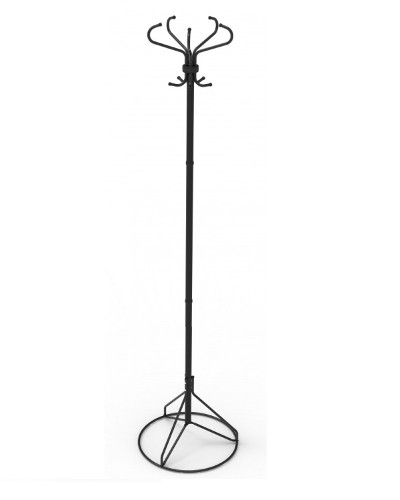 Вешалка для одежды Ажур-2Ф черная