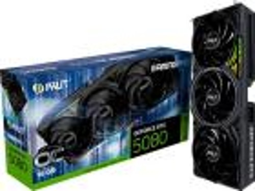 Видеокарта Palit GeForce RTX 5080 GAMINGPRO OC 16Gb (NE75080S19T2-GB2031A)