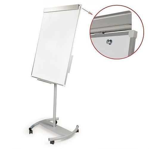 Доска-флипчарт магнитно-маркерная 70х100, передвижная Доска-флипчарт магнитно-маркерная 70х100, передвижная