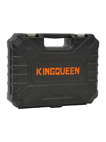 Набор ударных удлиненных головок KINGQUEEN 15 пред, 8-32 мм, 1/2 DR, WIB-207
