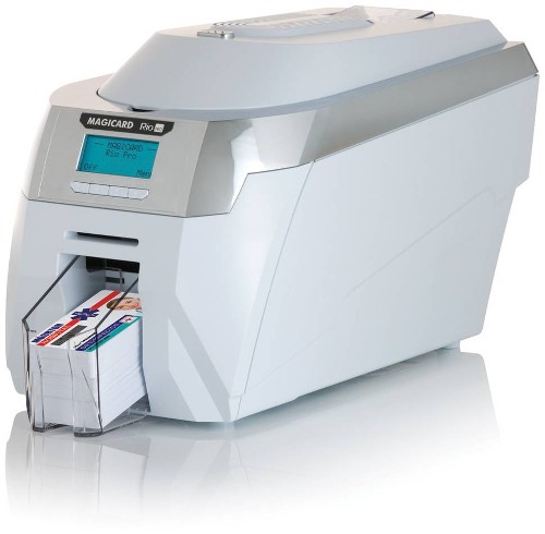 Принтер пластиковых карт Magicard RIO PRO односторонней печати, c USB и Ethernet