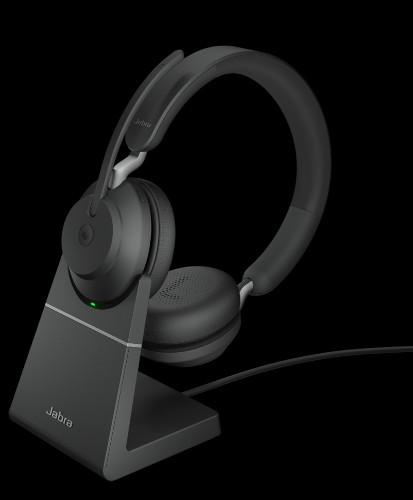 Гарнитура беспроводная Jabra Evolve2 65 - USB-С MS Teams Stereo with Charging Stand