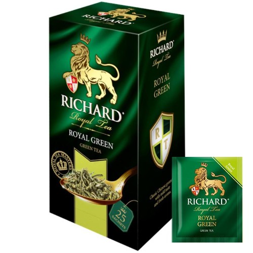 Чай Richard Royal Green зелен., 25 пак