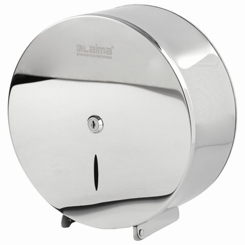 Диспенсер для туалетной бумаги LAIMA PROFESSIONAL INOX, 605699 (Система T2) малый, нержавеющая сталь, зеркальный