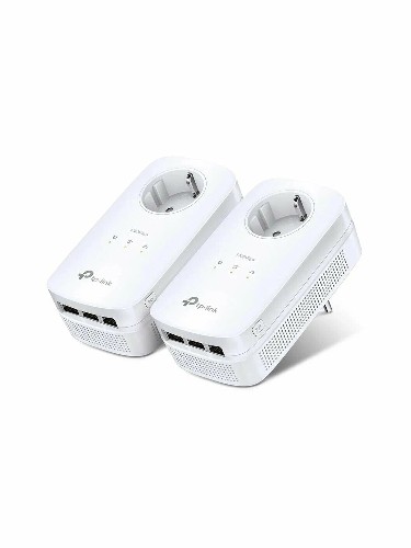 Сетевой адаптер TP-Link Powerline TL-PA8030P, для передачи данных и питания, комплект