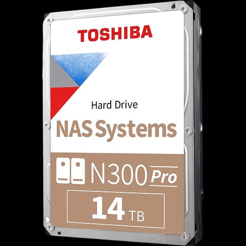 Жесткий диск Toshiba N300 Pro NAS 14Tb (HDWG51EXZSTB)