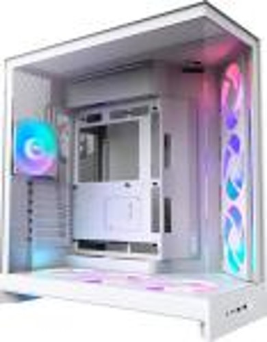 Компьютерный корпус NZXT H9 Flow RGB+ (2025) White (CM-H92FW-P1)