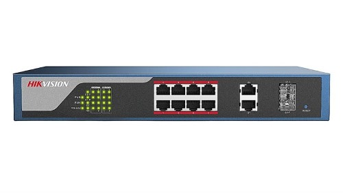 DS-3E1310P-SI Hikvision коммутатор с PoE