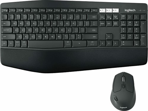 Комплект клавиатура + мышь Logitech MK850 Performance, black, английская/русская