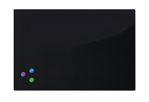 Доска магнитно-маркерная стеклянная 40х60, черный Доска магнитно-маркерная стеклянная 40х60, черный