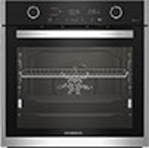 Электрический духовой шкаф Grundig GEBM19400BPHI, нержавеющая сталь/черный