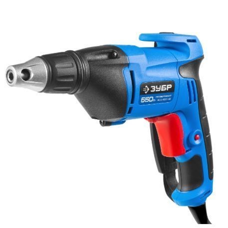 Шуруповерт сетевой 10Н/м патрон HEX 1/4", 550Вт, ЗУБР ЗСШ-550-45