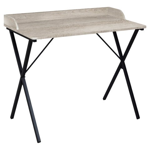 Стол на металлокаркасе BRABIX &quot;LOFT CD-008&quot;, 900х500х780 мм, цвет дуб антик, 641864