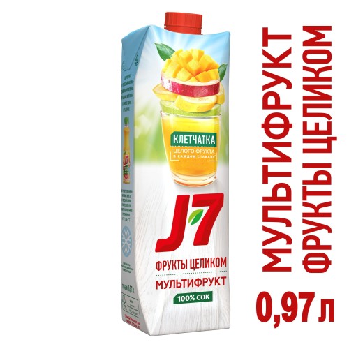 Сок J7 мультифрукт 0,97л