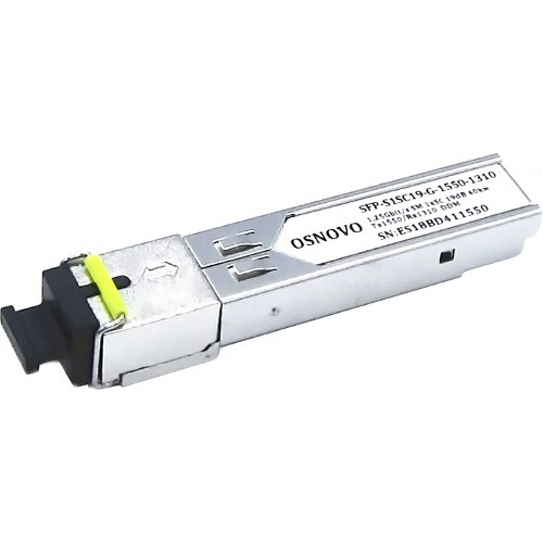 Трансивер OSNOVO SFP-S1SC19-G-1550-1310 Трансивер OSNOVO SFP-S1SC19-G-1550-1310