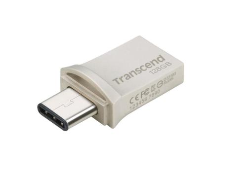 Флеш-память Transcend JetFlash 890, 128Gb, USB 3.1 G1, Type-C, TS128GJF890S