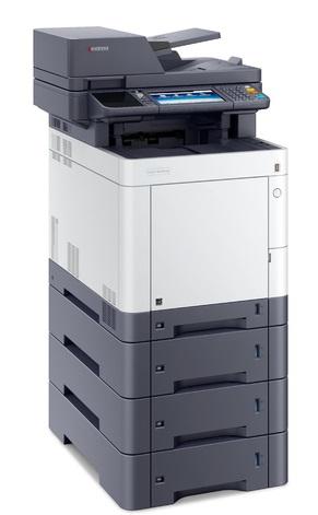 1102V03NL1 Kyocera M6235cidn (замена модели M6035cidn) (А4, 35 ppm, 1200 dpi, 1024 Mb, USB, Gigabit Ethernet, duplex, автопод, стартовый тонер)