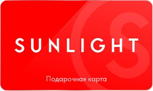 Карта подарочная 'SUNLIGHT' 3000р