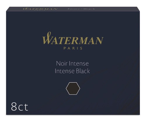 Картридж чернильный для перьевой ручки WATERMAN Cartridge Size Standard чер