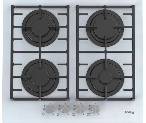 Встраиваемая газовая панель Korting HGG 6805 CW Встраиваемая газовая панель Korting HGG 6805 CW