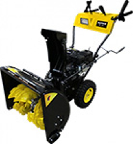 Снегоуборочная машина Huter SGC 5500Х желто-черный