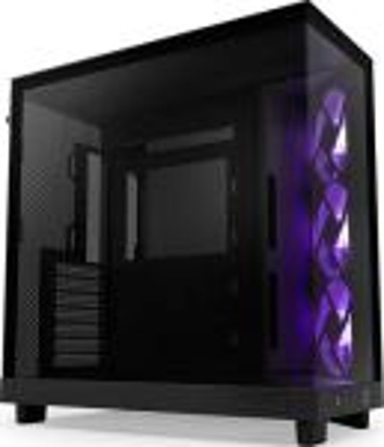Компьютерный корпус NZXT H6 Flow RGB (2023) Black (CC-H61FB-R1)