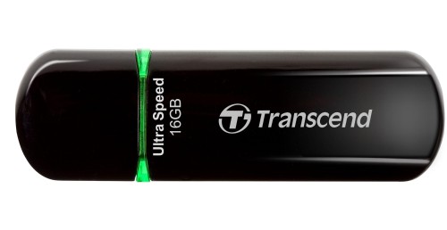 Флеш-память Transcend JetFlash 600, 16Gb, USB 2.0, чер, TS16GJF600