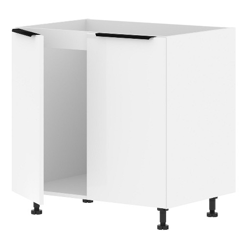 Шкаф под мойку ALVALINE IBIZA MOP 8082M.1P, белый/белый, 800х560х820 мм