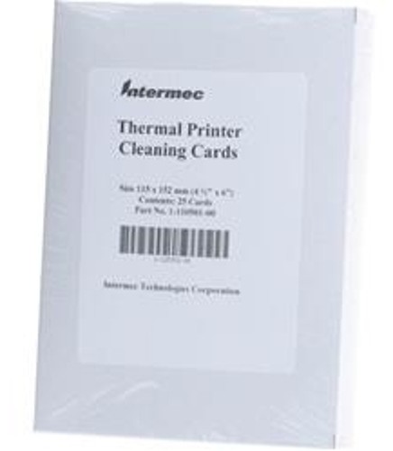 Чистящее средство Honeywell Intermec чистящая карта 1-110501-00