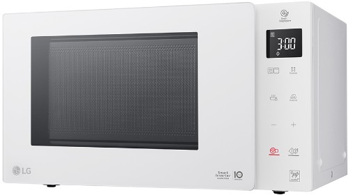 Микроволновая печь LG MW23R35GIH 23л, 1000Вт,белый, Smart Inverter, сенсор