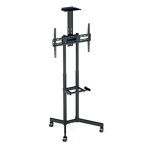 Стойка на колесах Arm media PT-STAND-8 черная для TV/LFD 32"-80", полка, max VESA 600x400, высота 1060-1500 мм
