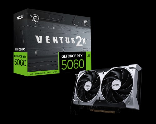 Видеокарта MSI GeForce RTX 5060 8G VENTUS 2X OC