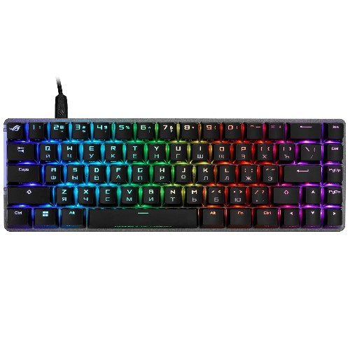 Клавиатура проводная ASUS ROG Falchion Ace M605 HFX 90mp03ve-bkra20