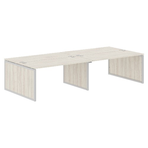 Бенч-система XTEN-QP XQPWST 3214, сосна эдмонт/алюминий, 3200х1406х750 мм Бенч-система XTEN-QP XQPWST 3214, сосна эдмонт/алюминий, 3200х1406х750 мм