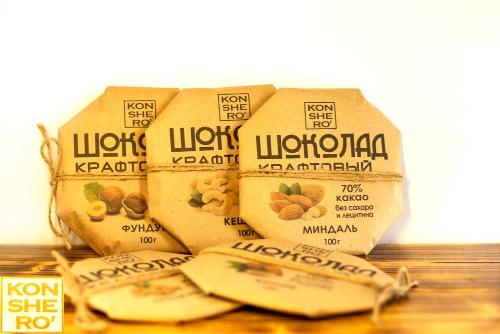 Шоколад с кешью 100гр Коншерно ФМ