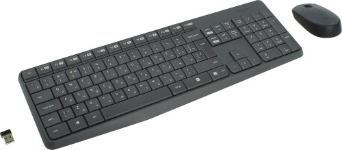 Набор клавиатура+мышь Logitech MK235 (920-007948) Wireless/Grey