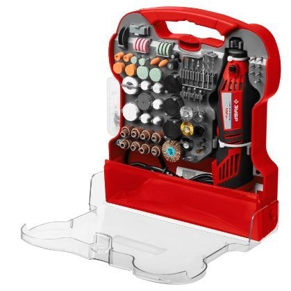 Гравер 130Вт 8000-30000об/мин с набором мини-насадок , 172 предмета, ЗУБР ЗГ-130ЭК H172 Гравер 130Вт 8000-30000об/мин с набором мини-насадок , 172 предмета, ЗУБР ЗГ-130ЭК H172