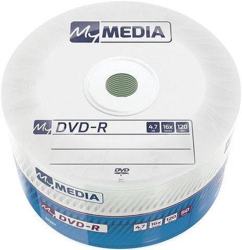 Носители информации DVD-R MyMedia 4.7Gb 16x Pack wrap (50шт/уп) (69200)