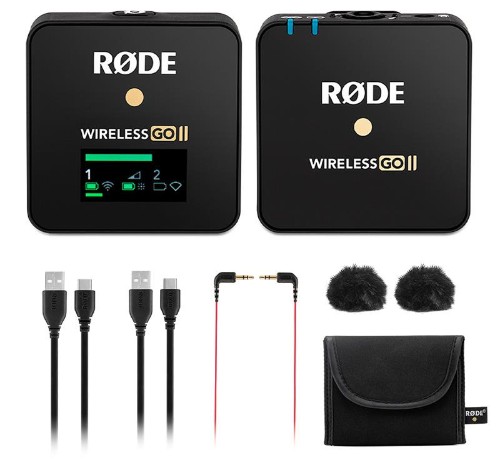 Радиосистема RODE Wireless GO II  Single, 2-х канальн, накамерная, компакт