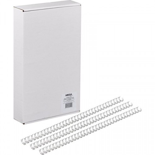 Пружины для переплета ProMega Office 7,9 мм серебряные 100 шт