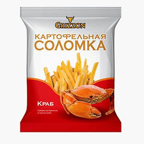 Соломка Grizzon 40г Краб(40г*30шт)