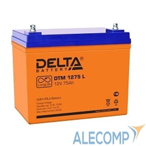 Аккумулятор Delta DTM 1275 L (75Ah, 12V) DTM1275L