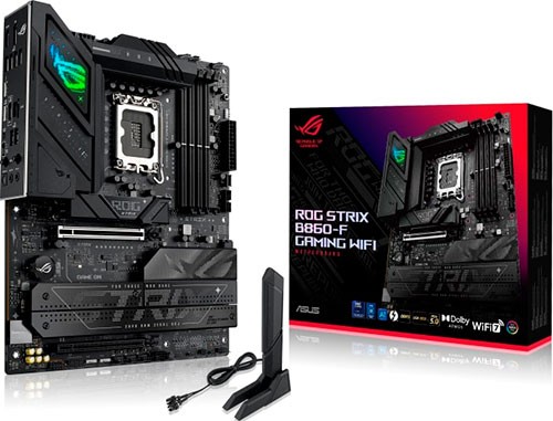 Материнская плата Asus ROG STRIX B860-F GAMING WIFI (LGA1851, ATX)