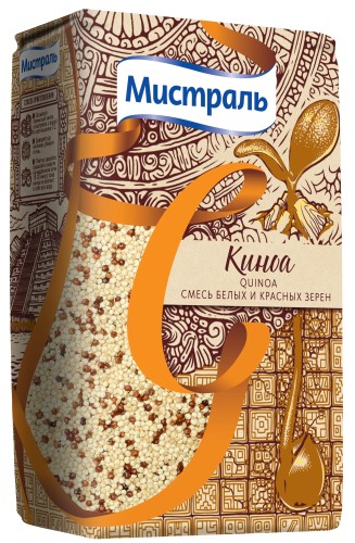 Киноа Крупа МИСТРАЛЬ зерна, 500г