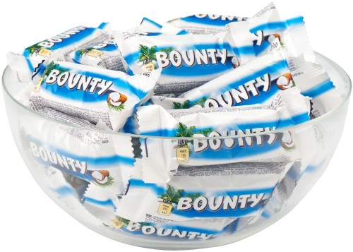 Шоколадный батончик Bounty миниc, 1кг