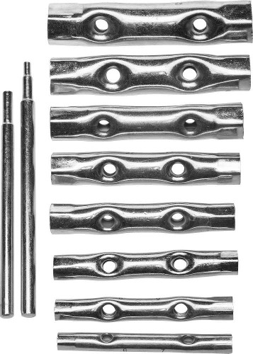 DEXX 10 предметов, 6 - 22 мм, набор трубчатых ключей (27192-H10)