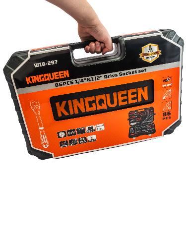 Набор инструментов KINGQUEEN 86 пред, 72 зуба WIB-297