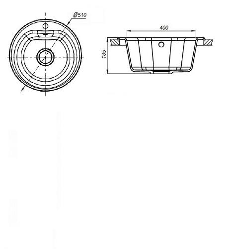 Кухонная мойка NS-25